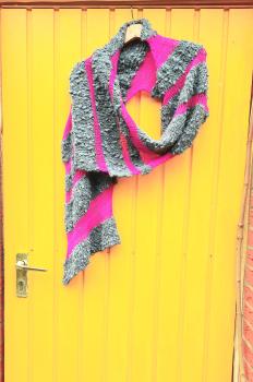 Strickrezept Popcornschal